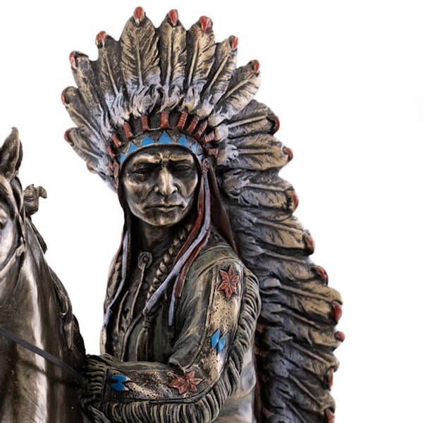 Chief Sitting Bull on Horseback Statue
