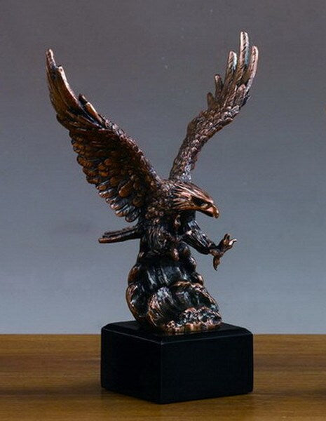 America Eagle Memorial and Military Awards Trophy Sculpture