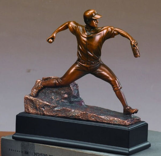 Baseball Player Sculpture Made for Awards Gifts and Trophies