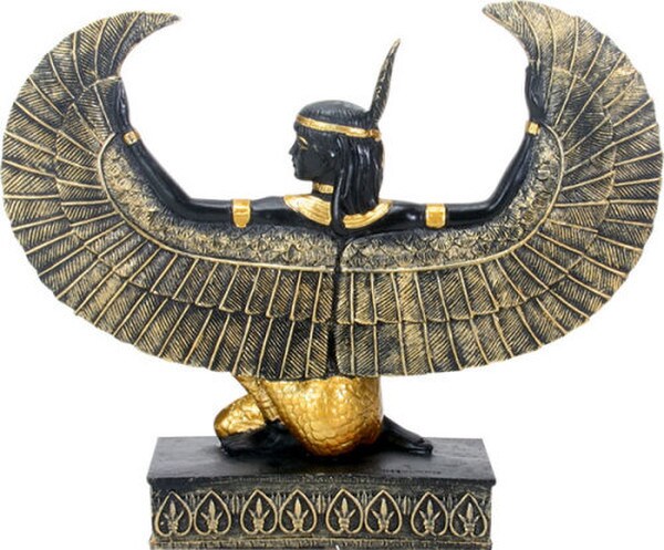 Sculpture of Goddess Maat Egyptian Law Truth and Justice Statue