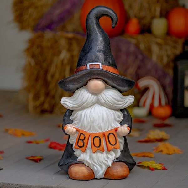 Halloween Garden Gnomes Set of Six Statues