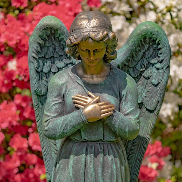 Angel of Mercy Garden Sculpture 47" High