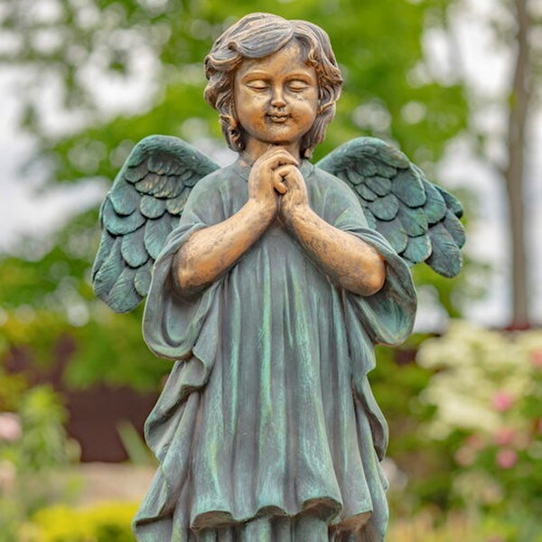Angel Praying Sculpture 39" High