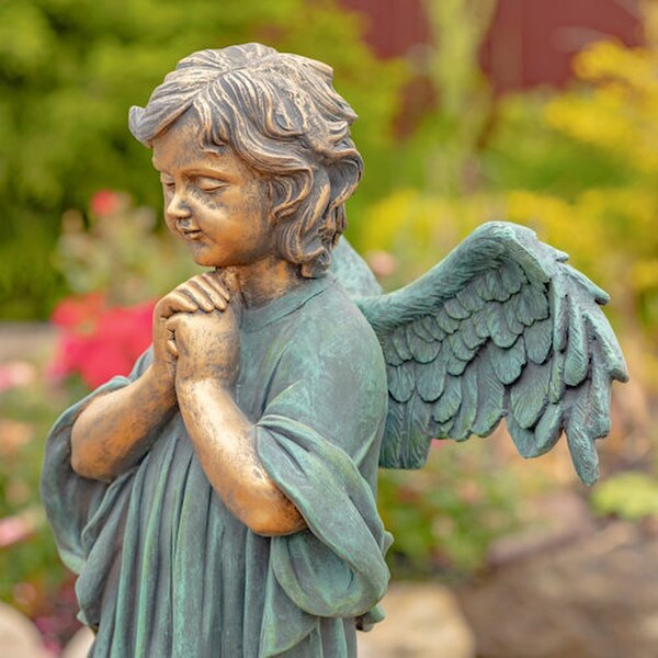 Angel Praying Sculpture 39" High