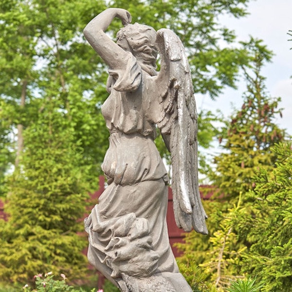 Angel Life Size Garden Statue 72.5" High