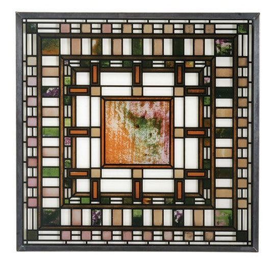 Martin House Lay light by Wright Glass Sculpture Reproduction Decor