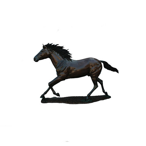 Galloping Horse Life-size Bronze Sculpture