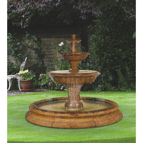 Barrington fountain in Large Pool Garden Sculpture Henri Design