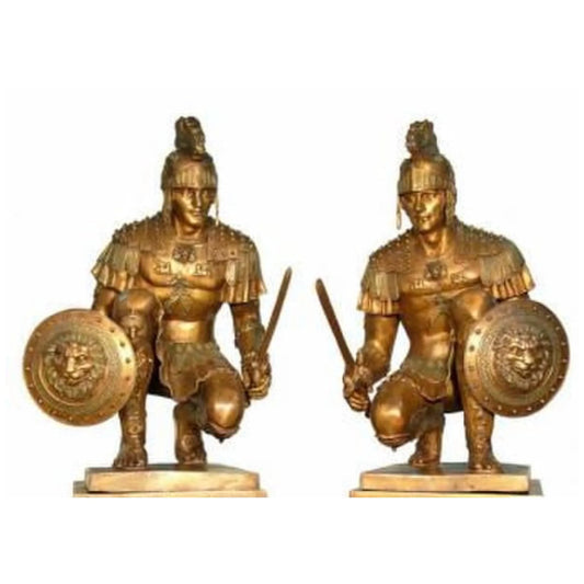 Greek Spartan Warrior Set Bronze