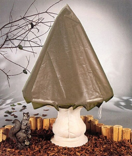 Fountain Cover Winter Care Accessory Protecting Cement Statues