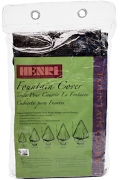 Fountain Cover Winter Care Accessory Protecting Cement Statuary