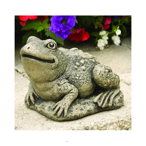 Harry the Frog Garden Statue Cement