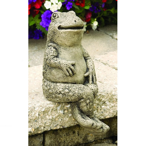 Howie Shelf Sitting Frog Garden Sculpture