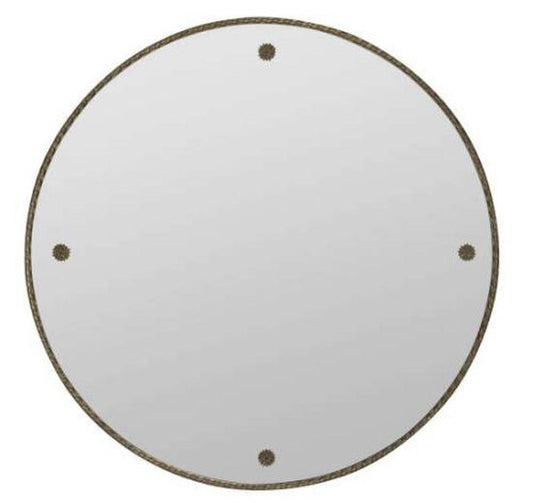 Keynes Simple Round Mirror Wall Decor Interior Design