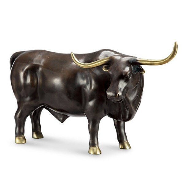 El Toro Grande Bull Sculpture Brass Stock Market High End Gift Statue