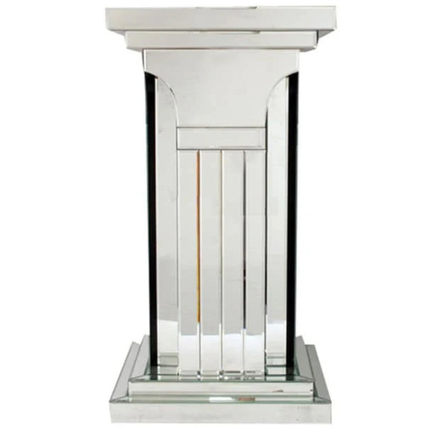 Mirror Pedestal - Iconic Beveled Designed - 29.5 Inches Tall