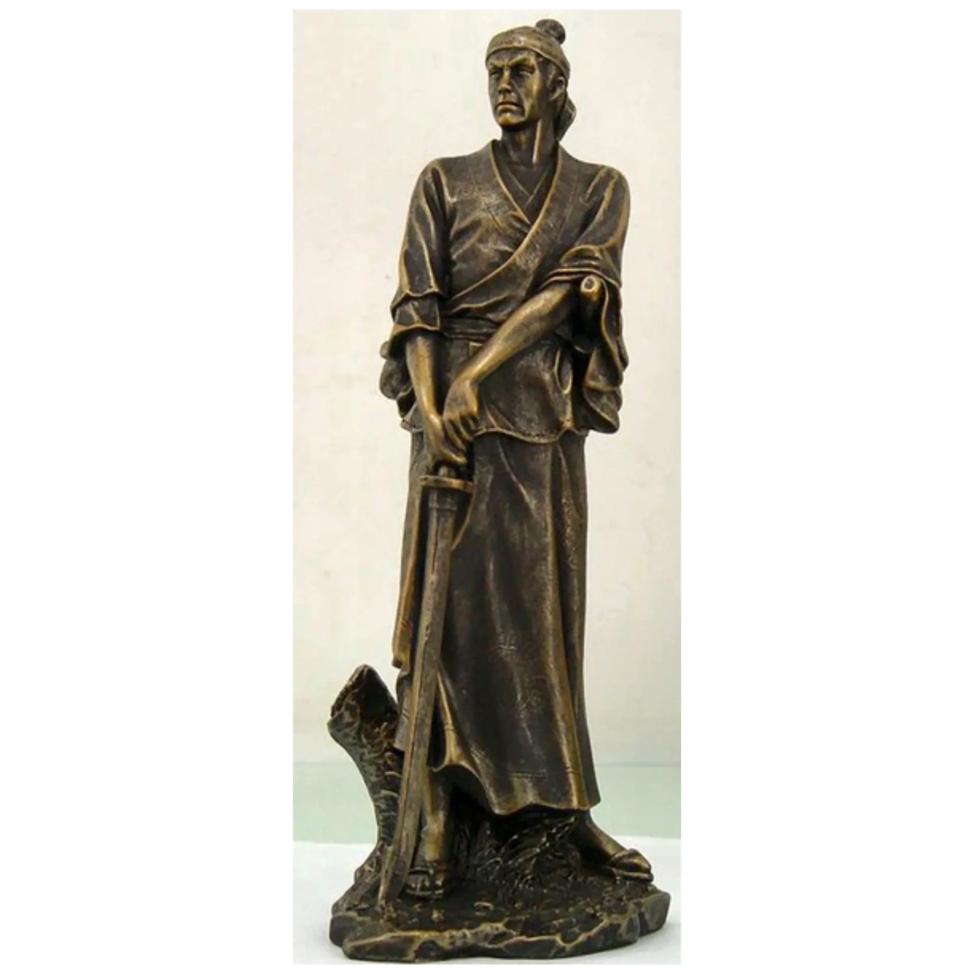 Japanese Faithful Samurai Sculpture