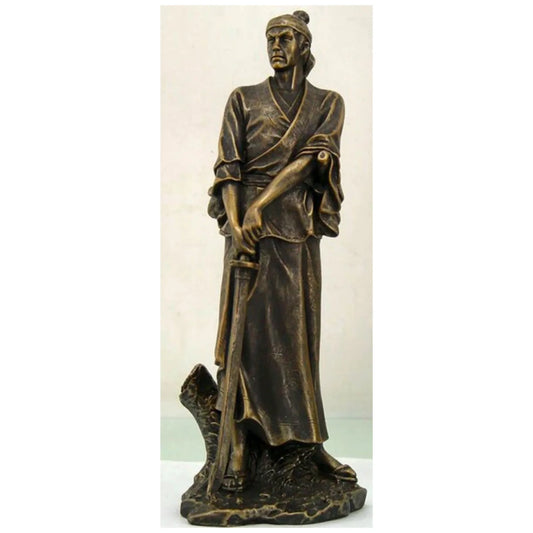 Japanese Faithful Samurai Sculpture