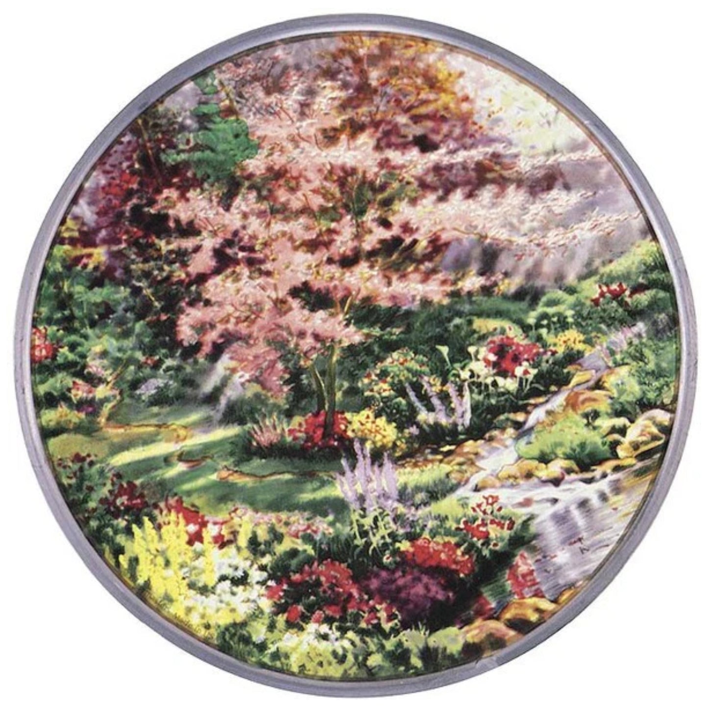 Pools Of Serenity by Kinkaid Stained Glass Replica