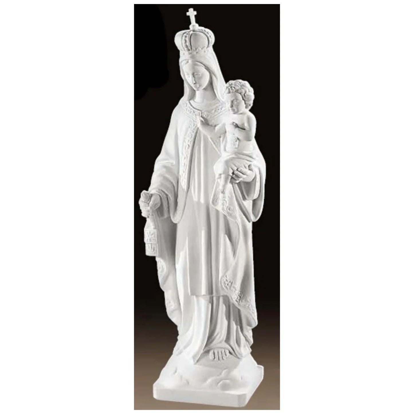 Lady Of Mount Carmel Sculpture 32"