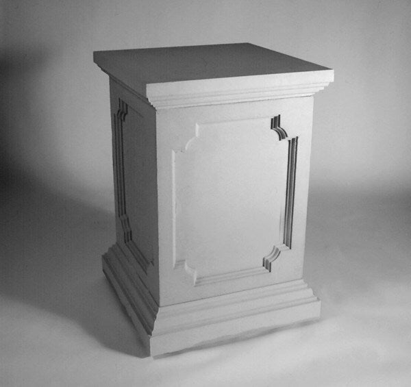 Large Stone Avon Pedestal - 36 Inches Tall and 25 Inch Square top