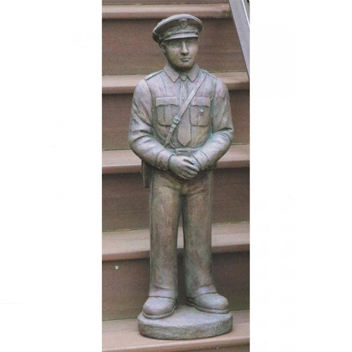 Law Enforcement Officer Garden Statue