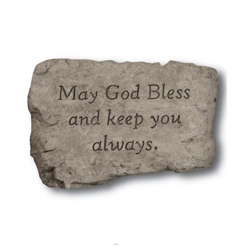 May God Bless...stone