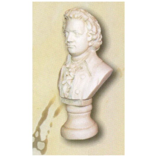 Mozart  Wolfgang Amadeus Bust 12"