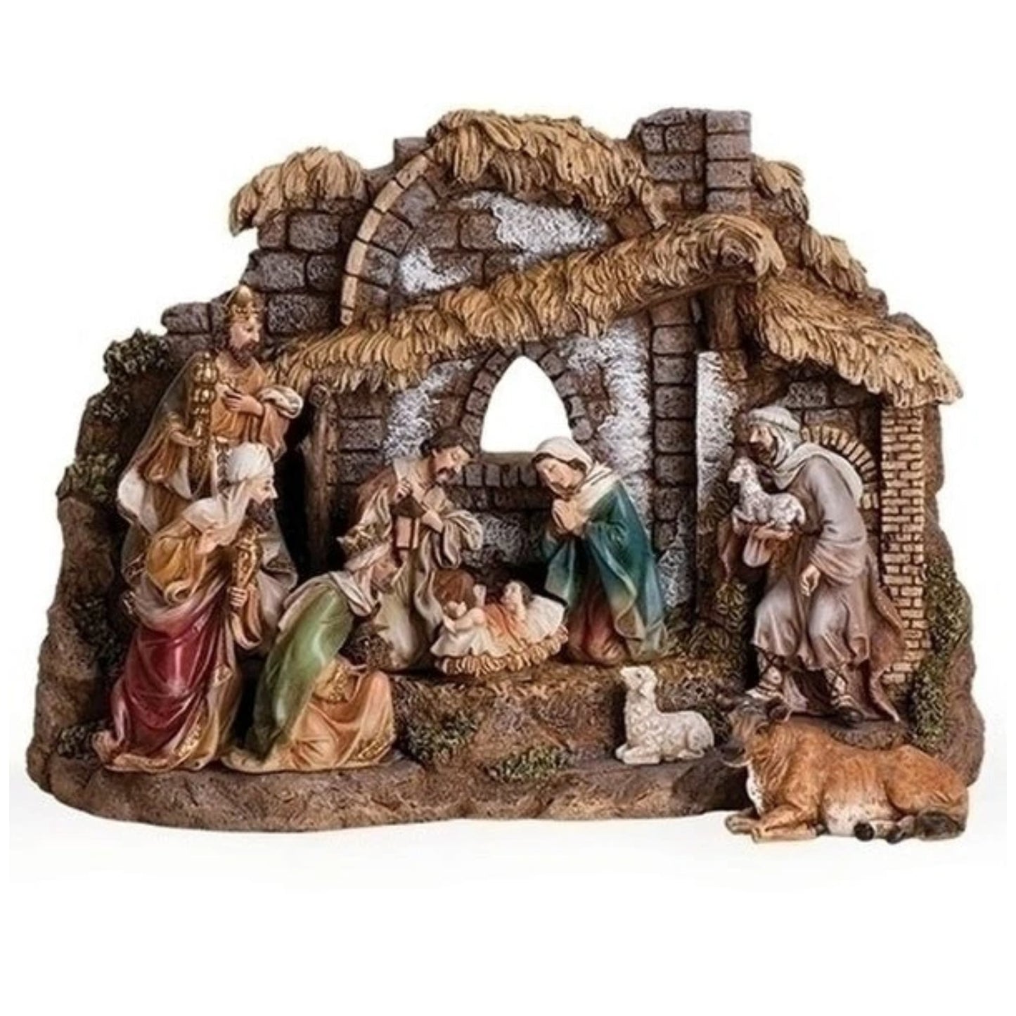 Nativity Ensemble Wall Sculpture