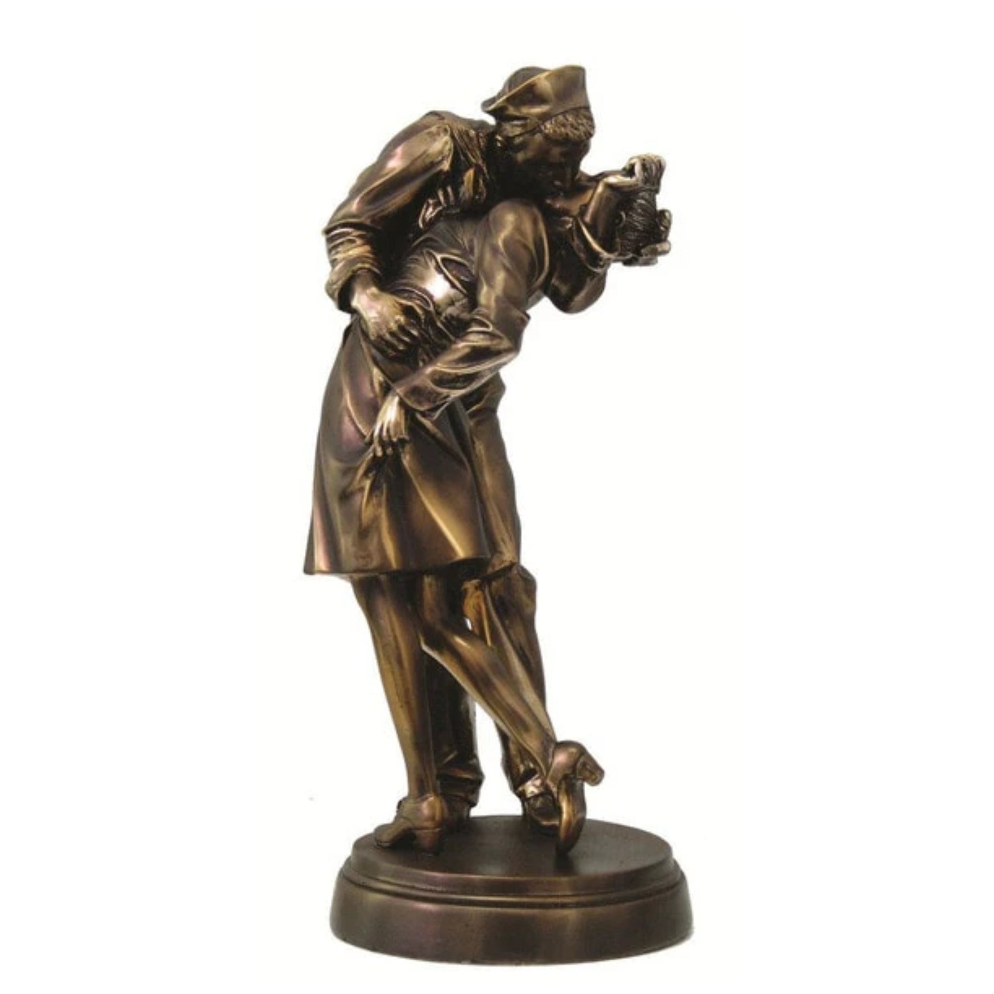 Navy Sailor Kissing Nurse Sculpture World War II Memorial Statue