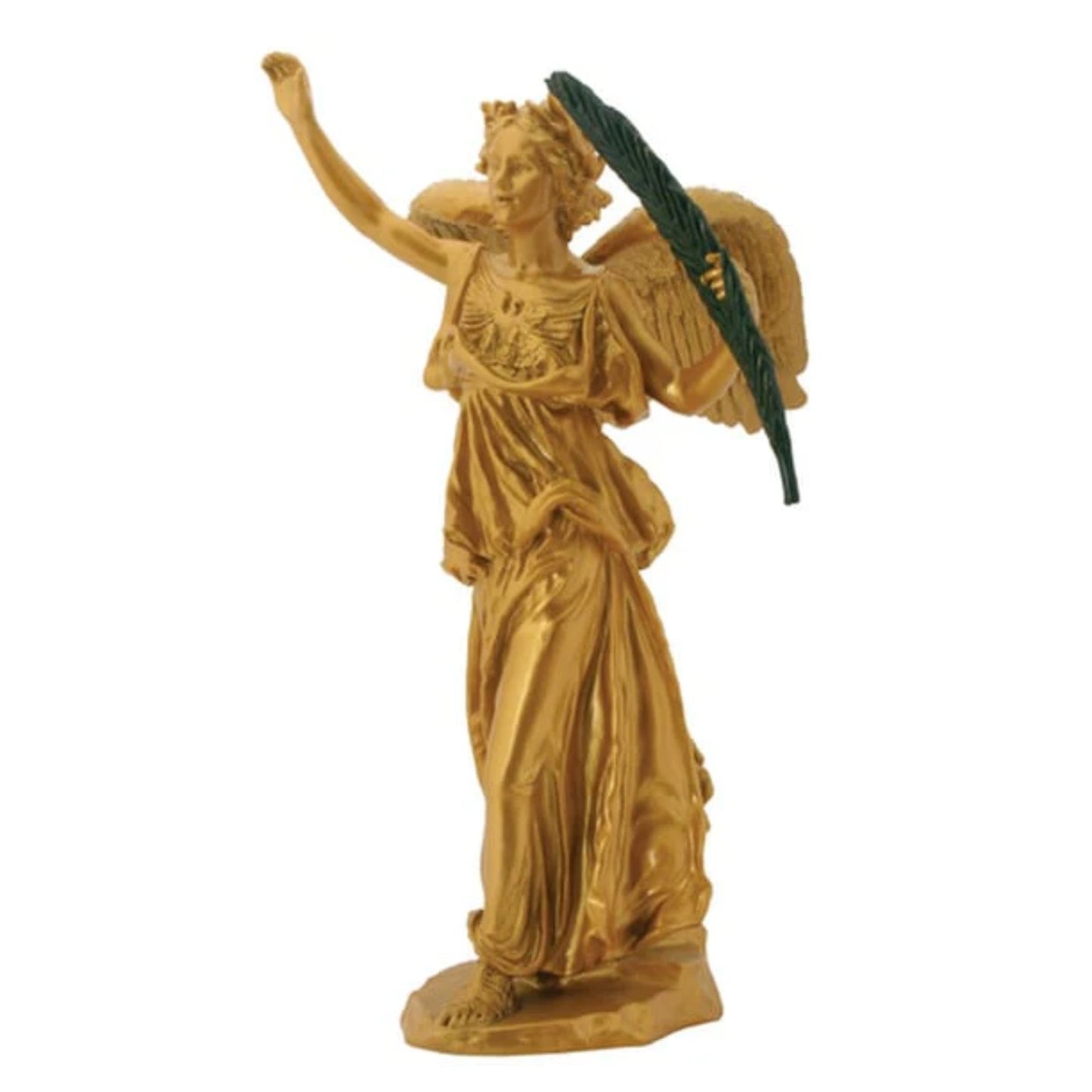 Nike the Greek goddess of Victory Statue with Palm Leaf in Hand