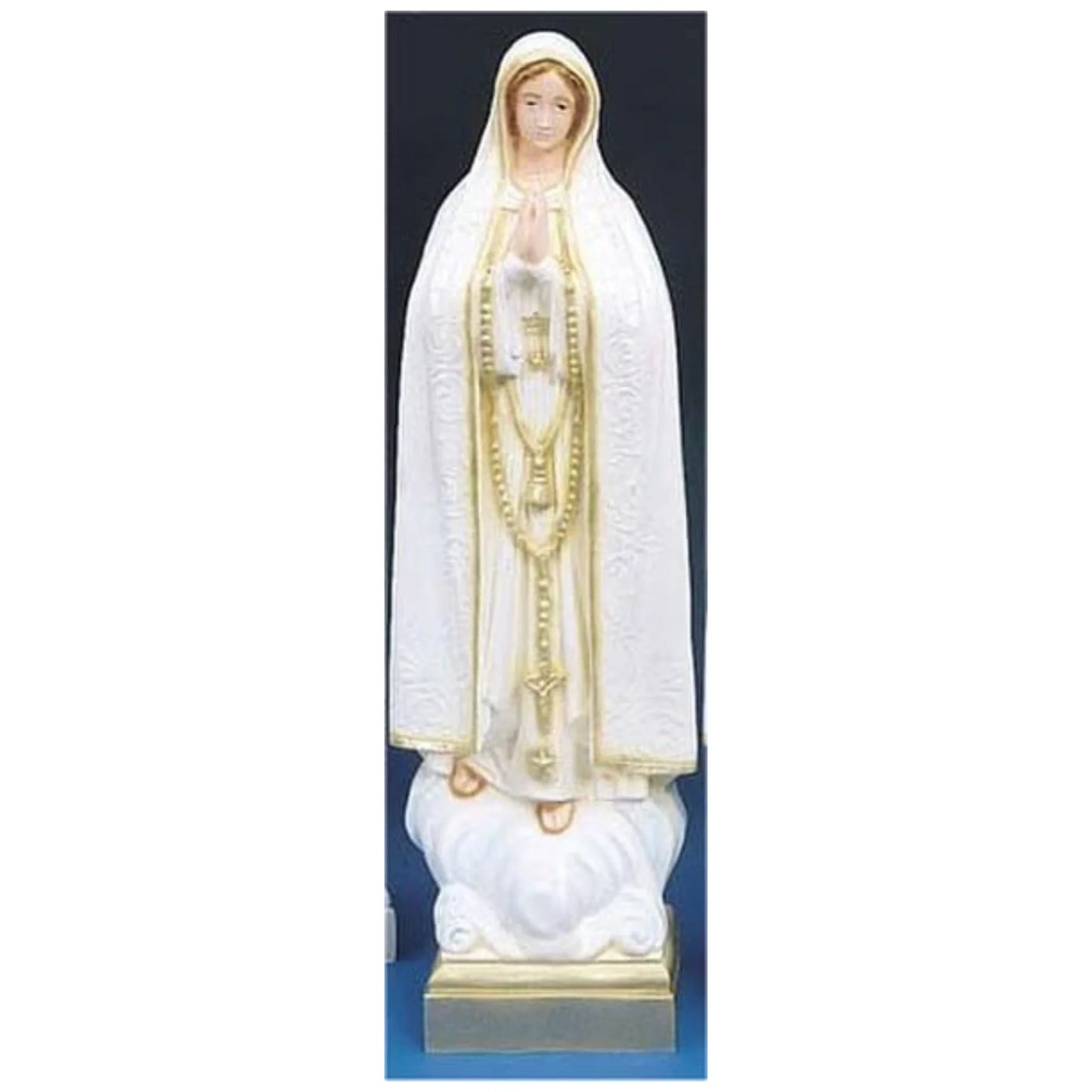 Our Lady Of Fatima 24" Sculpture Colored