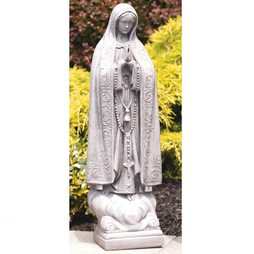 Our Lady Of Fatima Sculpture 24" High