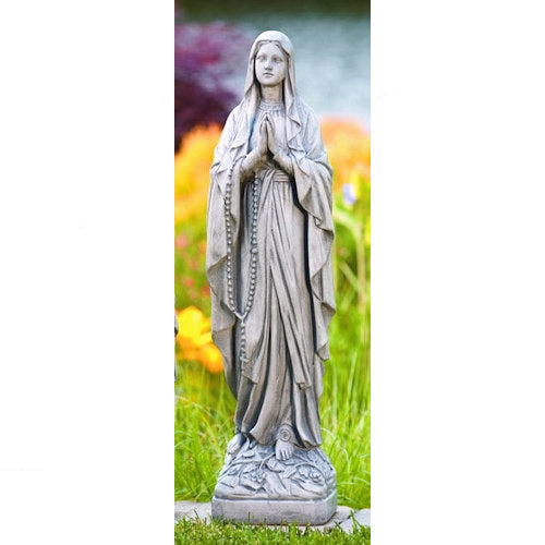 Our Lady Of Lourdes Statue 26.5" High