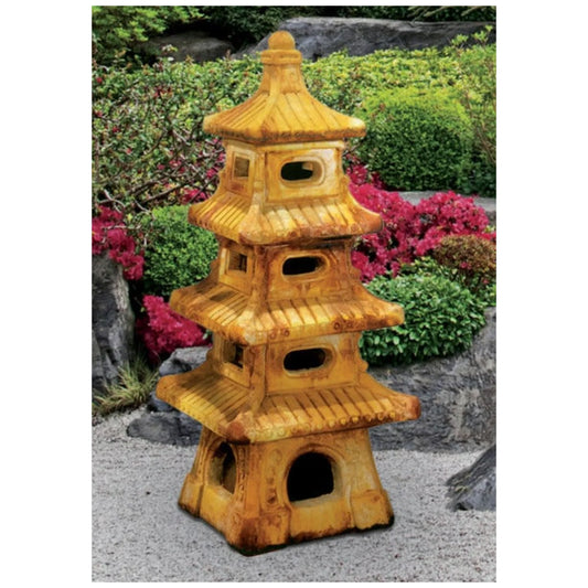 Pagoda Sculptural Garden Statue Sculptural Asian Temples Replicas