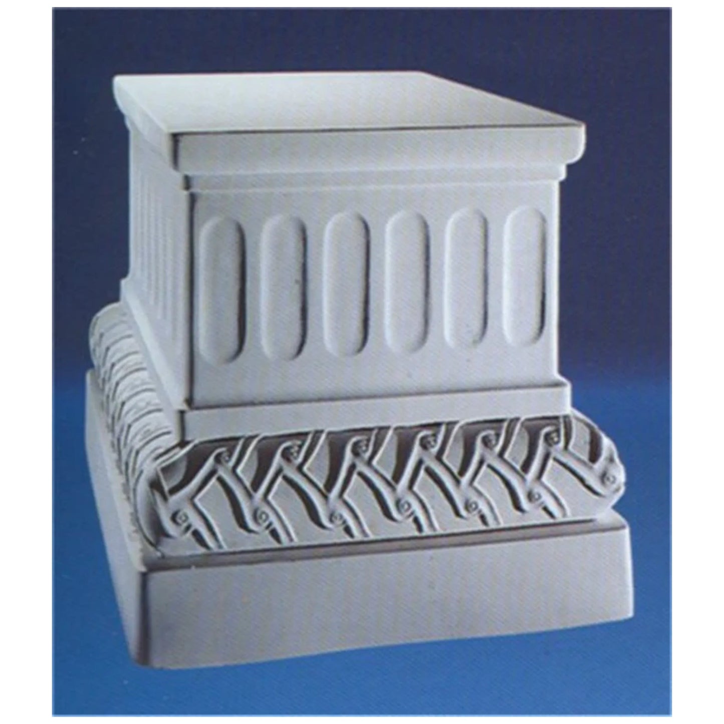 Carrara Marble Pedestal for Statues – 20" High