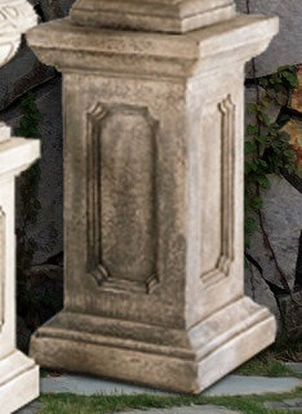 Pedestal for Displaying Sculpture Column Base Plinth Cement Stone