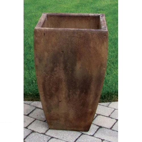 Tall ornament Petruzzi Cement Garden Urn Planter Box Decorative Art