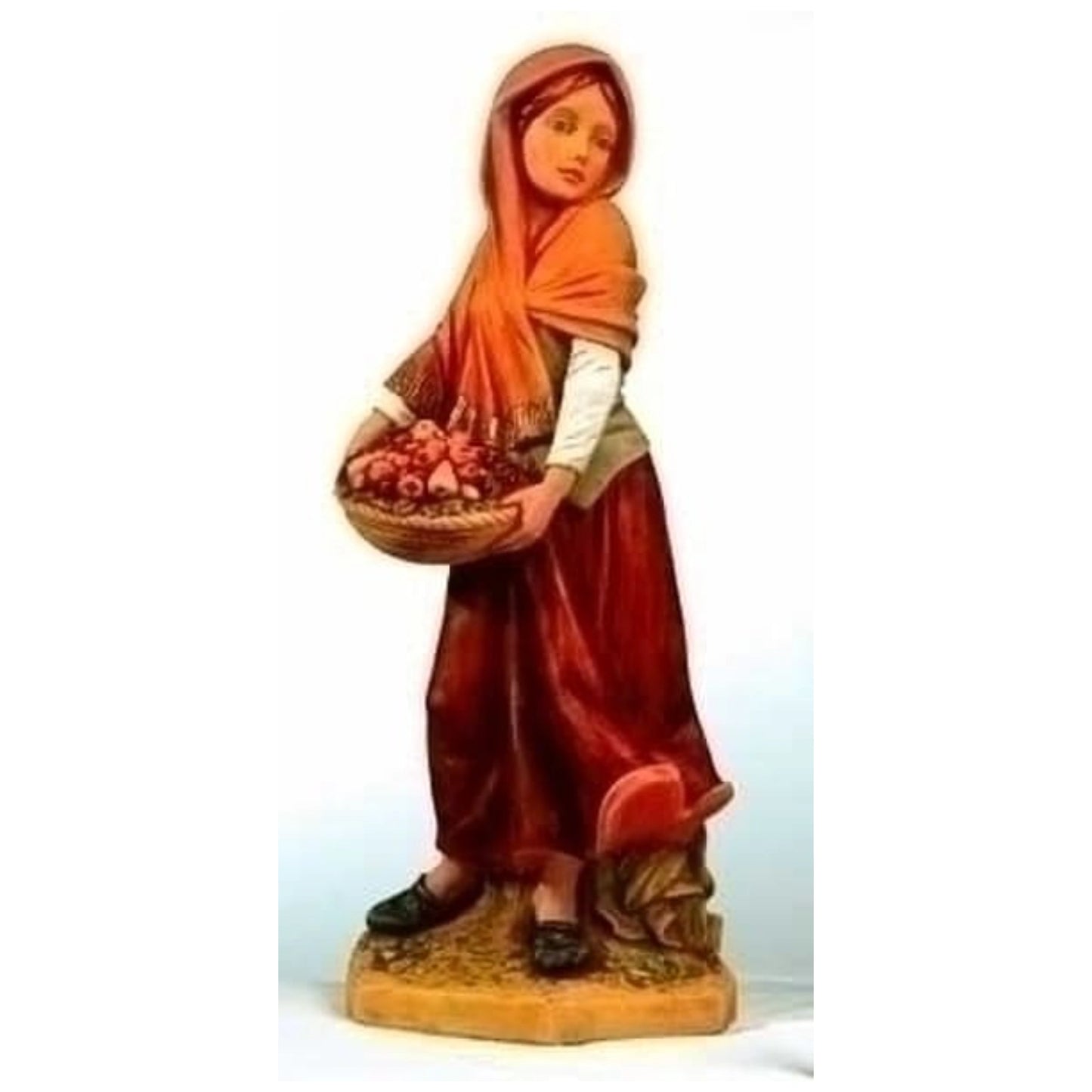 Shepherdess Rachel nativities Sculptures large catholic church statue