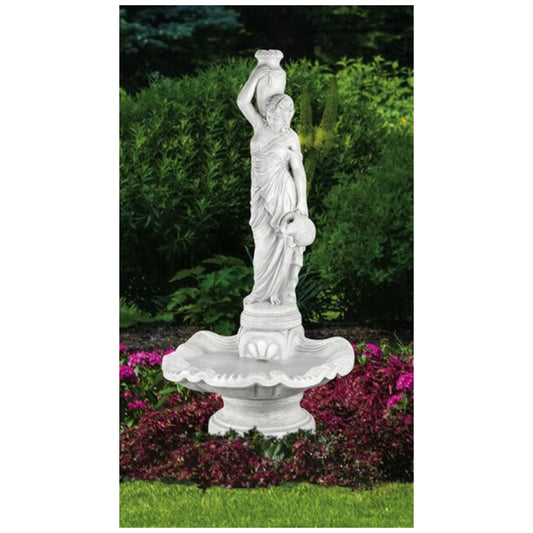 Rebecca at the Well Water Feature Grecian & Italian Garden Fountain Statue