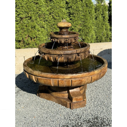 Regal Tier Bold  Garden Fountain