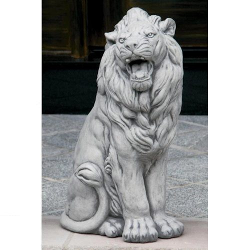 Roaring Sitting Lion Right