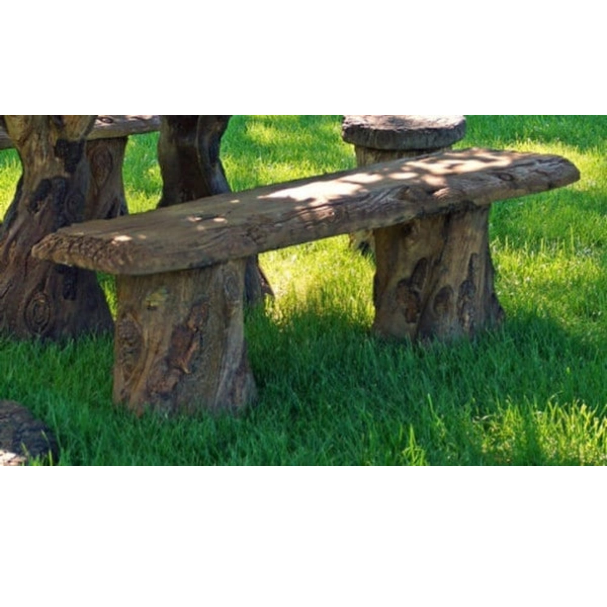 Rustic Woodland Bench