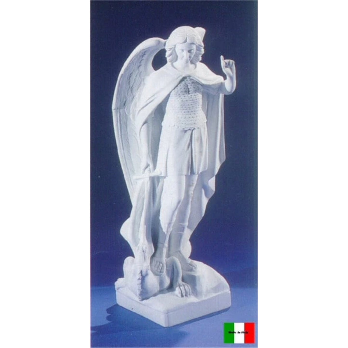 Saint Michael Marble Sculpture Imported from Italy