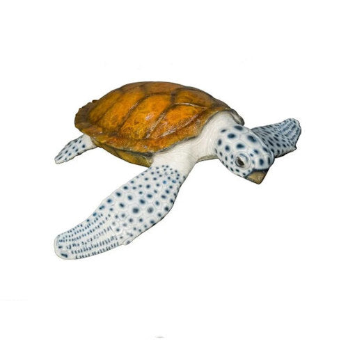 Sea Turtle Life-Size Bronze Statue Piped