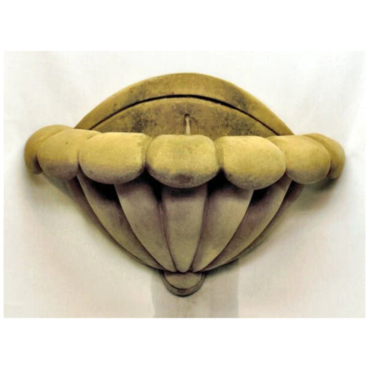 Voluminous Shell Wall Fountain