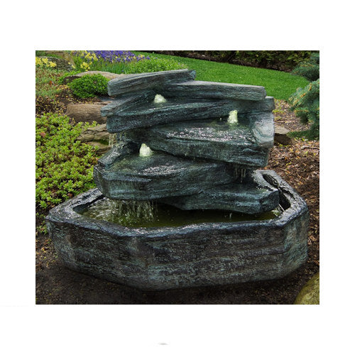 Slate Springs Fountain Light Included