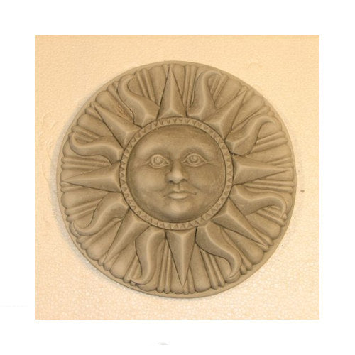 Smiling Sun Plaque Compass Wall Hanging for Outdoor Use Made in America