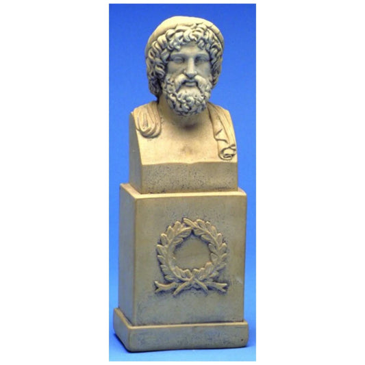 Bust of Philosopher - Socrates Bust Small Tabletop Statue