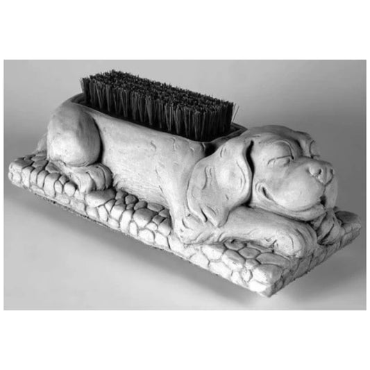 Spaniel Puppy Boot brush Sculpture Shoe Cleaner Decor